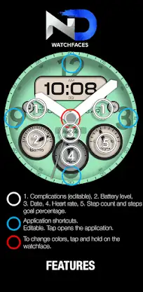 Pilot Watchface — NDW049 screenshot 8