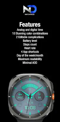 Minimalist Watchface — NDW066 screenshot 5