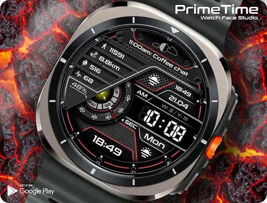PT03 Digital Watch Face screenshot 4