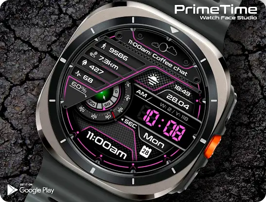 PT03 Digital Watch Face screenshot 5