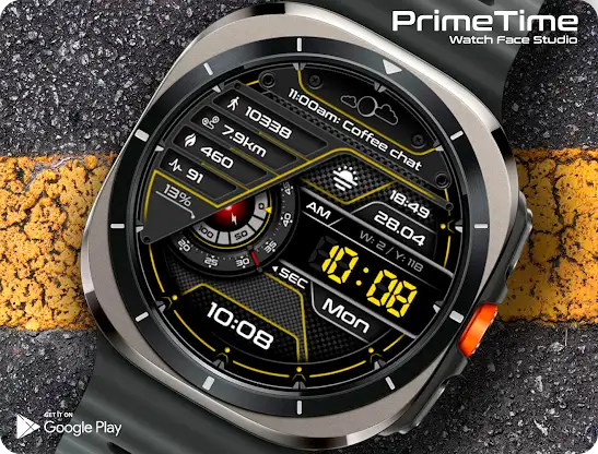 PT03 Digital Watch Face screenshot 2
