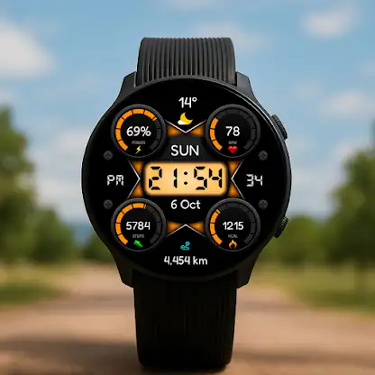 Digital Fuhelin Watch Face screenshot 3
