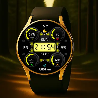 Digital Fuhelin Watch Face screenshot 5