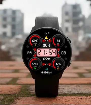 Digital Fuhelin Watch Face screenshot 6