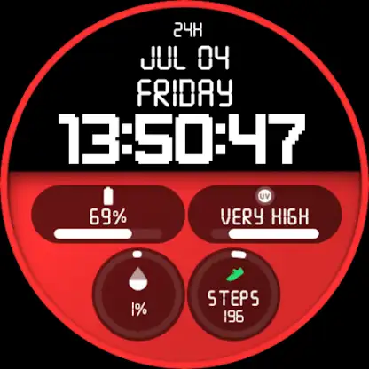 Night 106 - watch face screenshot 1