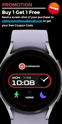Night 19 - watch face screenshot 5