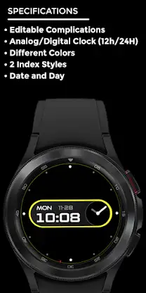 Night 19 - watch face screenshot 4