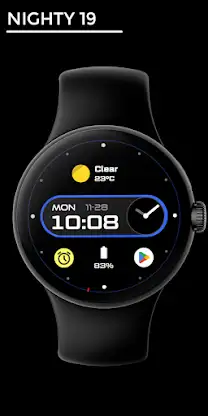 Night 19 - watch face screenshot 1