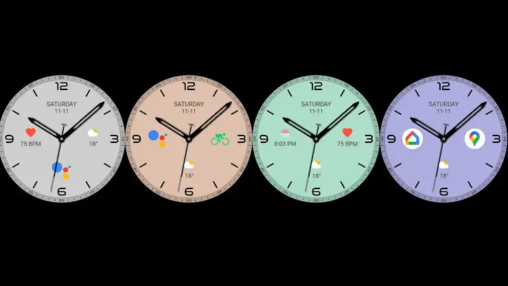 Night 45 - watch face screenshot 16