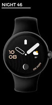 Night 46 - watch face screenshot 1
