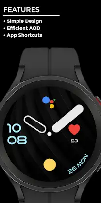 Night 46 - watch face screenshot 2