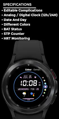 Night 51 - watch face screenshot 4