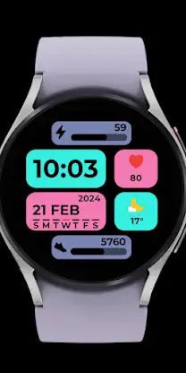 Night 52 - watch face screenshot 5