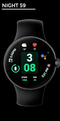 Night 59 - watch face screenshot 1