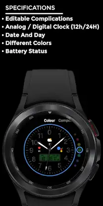 Night 62 - watch face screenshot 4