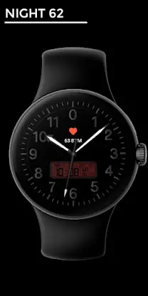 Night 62 - watch face screenshot 1