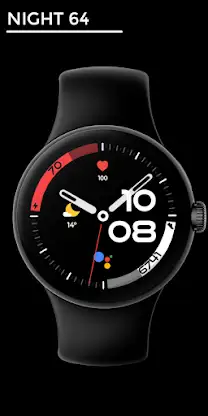 Night 64 - watch face screenshot 1