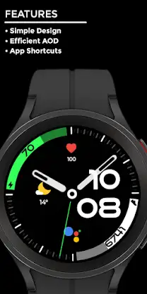 Night 64 - watch face screenshot 2