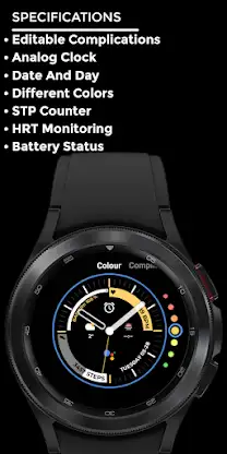 Night 65 - watch face screenshot 4