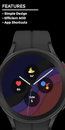Night 66 - watch face screenshot 2
