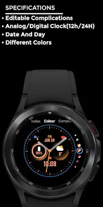 Night 68 - watch face screenshot 4