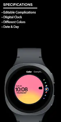 Night Core 05 Digital Face screenshot 4