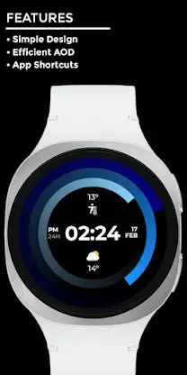 Night Core 08 Digital Face screenshot 2