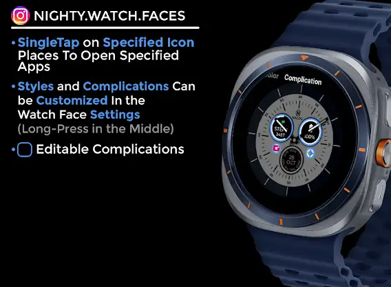 Night Core 09 Analog Face screenshot 6