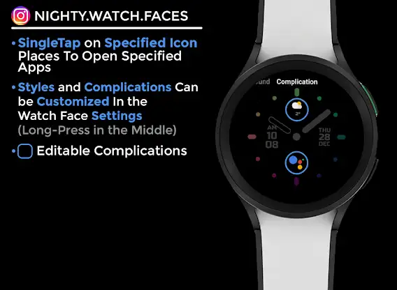 Nightellect - watch face screenshot 6
