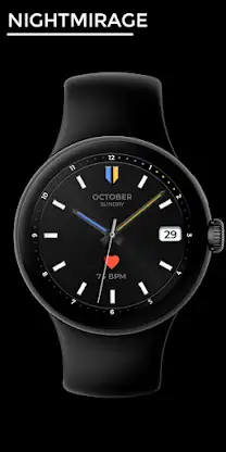Nightmirage - watch face screenshot 1