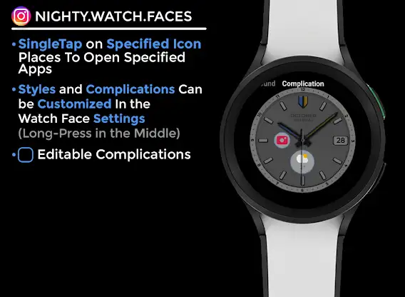 Nightmirage - watch face screenshot 6