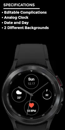Night Output - watch face screenshot 4