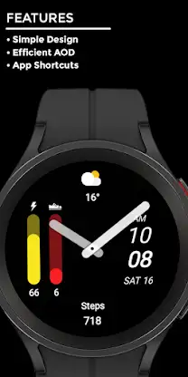 Night Pitch - watch face screenshot 2