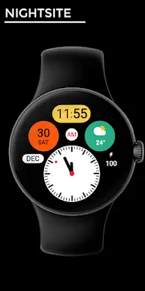Nightsite - watch face screenshot 1