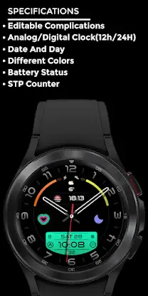 Night ver 10 - watch face screenshot 4