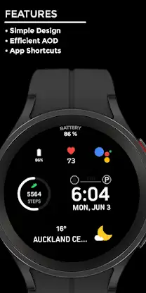 Night ver 11 - watch face screenshot 2