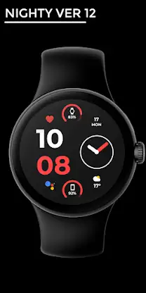 Night ver 12 - watch face screenshot 1