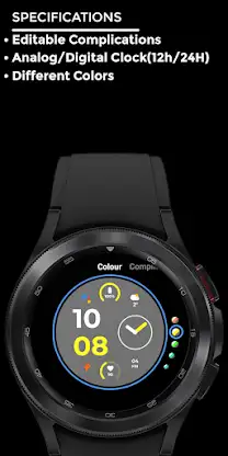 Night ver 12 - watch face screenshot 4