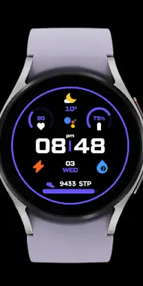 Night ver 16 - watch face screenshot 5