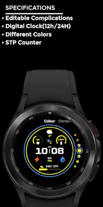 Night ver 16 - watch face screenshot 4