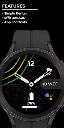 Night ver 17 - watch face screenshot 2