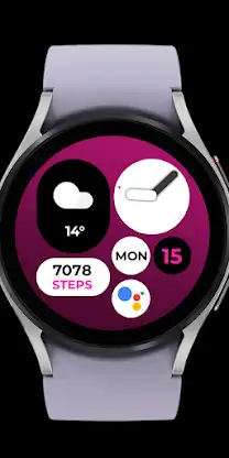 Night ver 18 - watch face screenshot 5