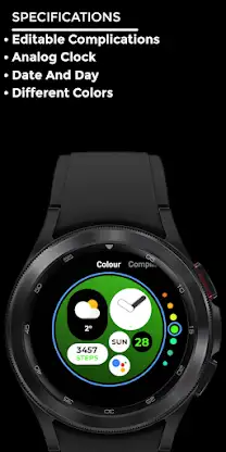 Night ver 18 - watch face screenshot 4