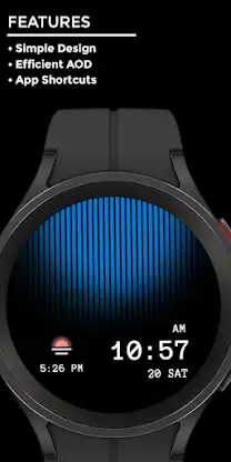 Night ver 19 - watch face screenshot 2