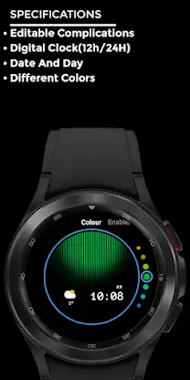 Night ver 19 - watch face screenshot 4
