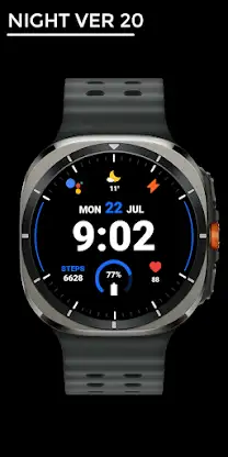 Night ver 20 - watch face screenshot 1