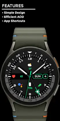 Night ver 22 - watch face screenshot 2