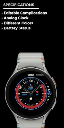 Night ver 24 - watch face screenshot 4