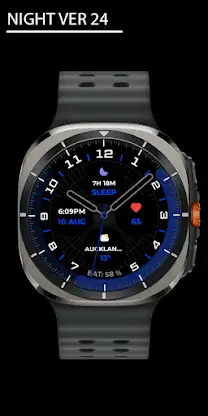 Night ver 24 - watch face screenshot 1
