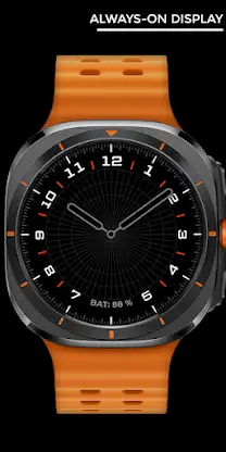 Night ver 24 - watch face screenshot 3